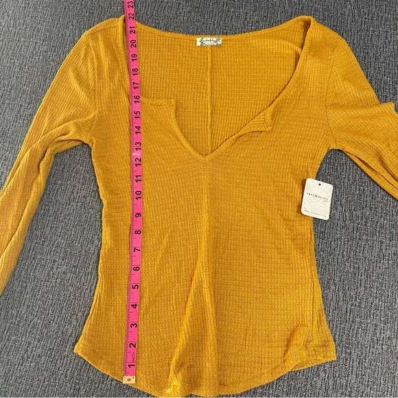 **SOLD - Free People Long Sleeve Layering Top - Picture 11 of 11